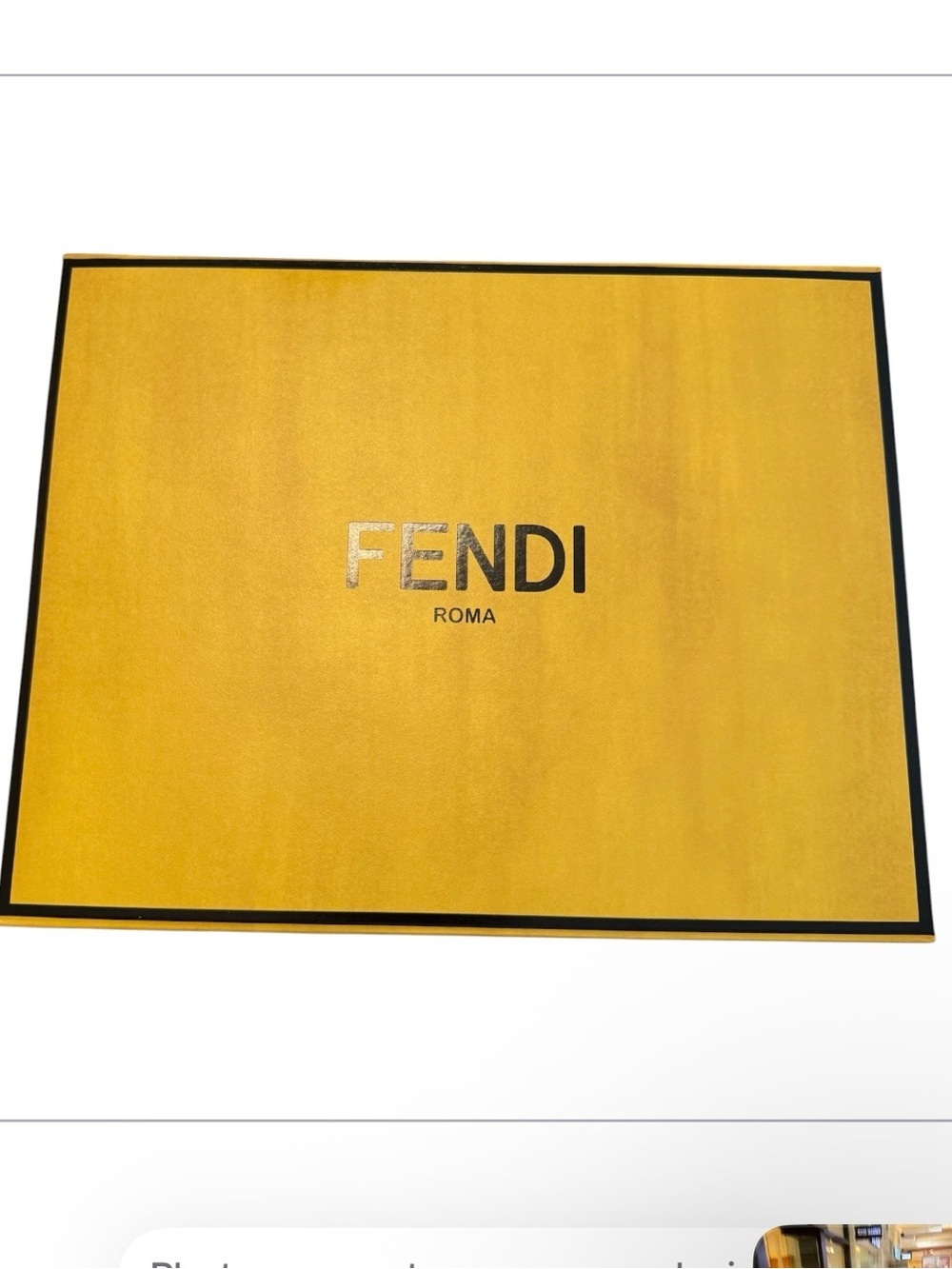Authentic FENDI Roma Empty Luxury Box ✨